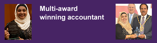 Multi-award winning accountant 